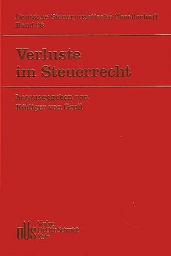 Imagen de archivo de Verluste im Steuerrecht a la venta por medimops