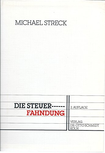 9783504623074: Die Steuerfahndung