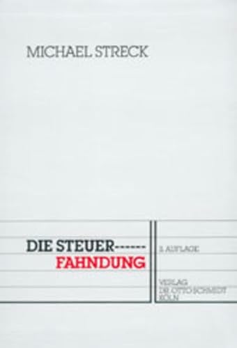 9783504623081: Die Steuerfahndung.