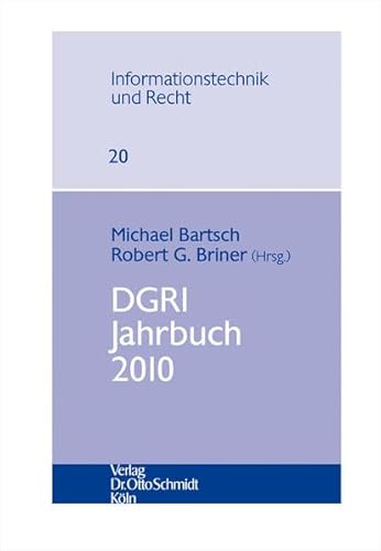 Beispielbild fr DGRI Jahrbuch 2010 zum Verkauf von medimops