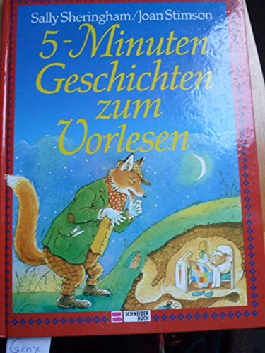 Beispielbild fr 5-Minuten-Geschichten zum Vorlesen zum Verkauf von Versandantiquariat Felix Mcke