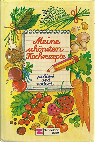 Beispielbild fr Meine schnsten Kochrezepte probiert und notiert - guter Erhaltungszustand -1- zum Verkauf von Weisel