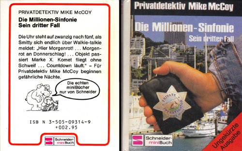 Beispielbild fr Privatdetektiv Mike McCoy / Die Millionen-Sinfonie zum Verkauf von Versandantiquariat Felix Mcke