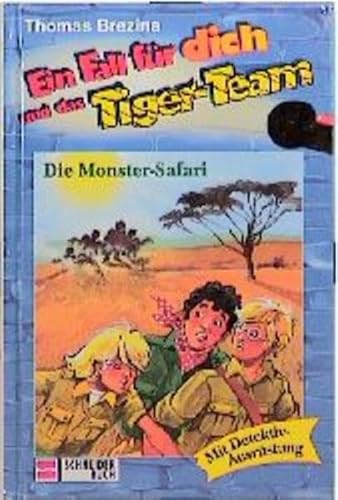 Stock image for Brezina, Thomas: Ein Fall fr dich und das Tiger-Team; Teil: Fall 10., Die Monster-Safari : [mit Detektivausrstung] for sale by Versandantiquariat Schfer