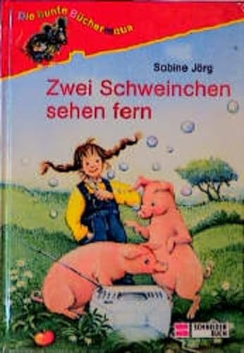 Stock image for Zwei Schweinchen sehen fern. ( Ab 6 J.) for sale by medimops