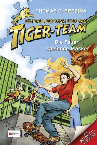 Stock image for Brezina, Thomas: Ein Fall fr dich und das Tiger-Team; Teil: Fall 22., Die Feuer speiende Maske : [mit Detektivausrstung] for sale by Preiswerterlesen1 Buchhaus Hesse