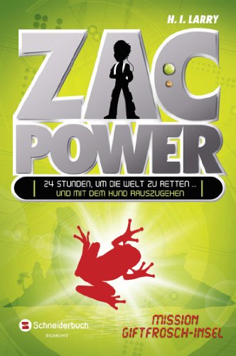 9783505133053: Zac Power 01. Mission Giftfrosch-Insel