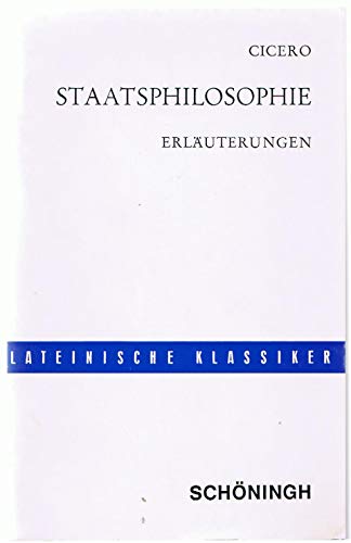Imagen de archivo de Staatsphilosophie. Erluterungen (Lernmaterialien) a la venta por medimops