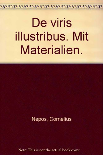 Stock image for De viris illustribus. Mit Materialien. for sale by medimops