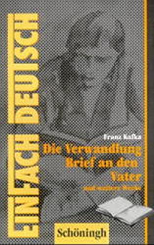 Stock image for EinFach Deutsch, Die Verwandlung for sale by medimops