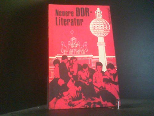 Beispielbild fr Neuere DDR-Literatur. Texte und Materialien fr den Deutschunterricht zum Verkauf von Better World Books