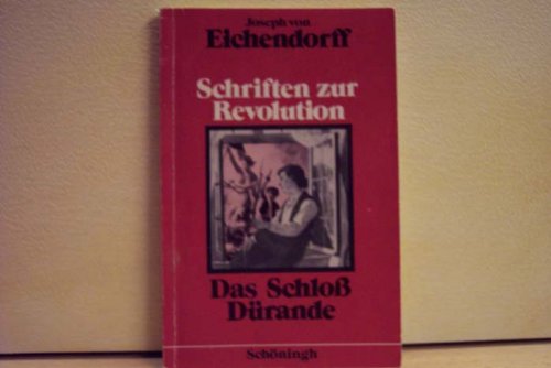 Beispielbild fr Schriften zur Revolution. Das Schloss Durande zum Verkauf von German Book Center N.A. Inc.