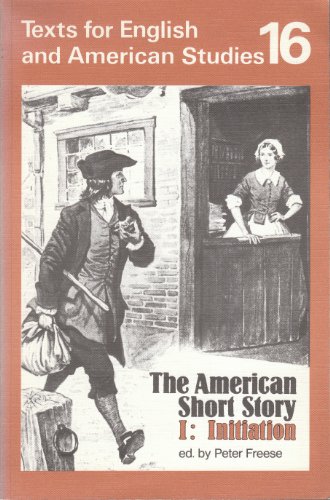 Beispielbild fr The American Short Story I: Initiation Texts for English and American Studies 16 zum Verkauf von medimops