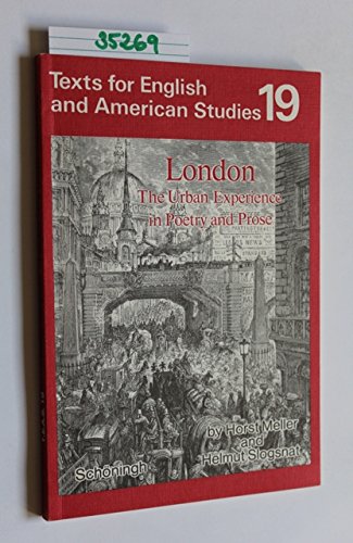 9783506410979: London. The Urban Experience in Poetry and Prose.