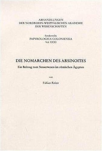Die Nomarchen des Asinoites - Reiter, Fabian