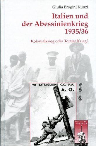 9783506729231: Italien und der Abessinienkrieg 1935/36