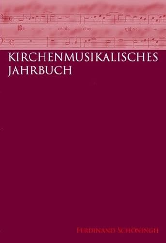 Beispielbild fr Kirchenmusikalisches Jahrbuch. 88. Jahrgang - 2004. zum Verkauf von SKULIMA Wiss. Versandbuchhandlung