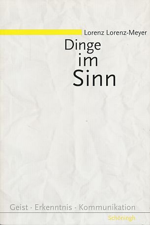 Imagen de archivo de Dinge im Sinn a la venta por medimops