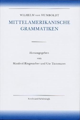 Stock image for Mittelamerikanische Grammatiken . for sale by Ganymed - Wissenschaftliches Antiquariat