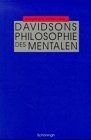 Beispielbild fr Davidsons Philosophie des Mentalen zum Verkauf von medimops