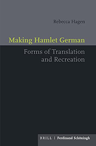 Beispielbild fr Making 'Hamlet' German. zum Verkauf von SKULIMA Wiss. Versandbuchhandlung