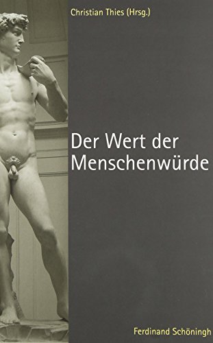 9783506767158: Der Wert der Menschenwrde