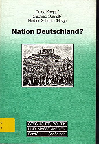 Beispielbild fr Nation Deutschland?: I. Hambacher Disput (Geschichte, Politik und Massenmedien) zum Verkauf von Versandantiquariat Felix Mcke