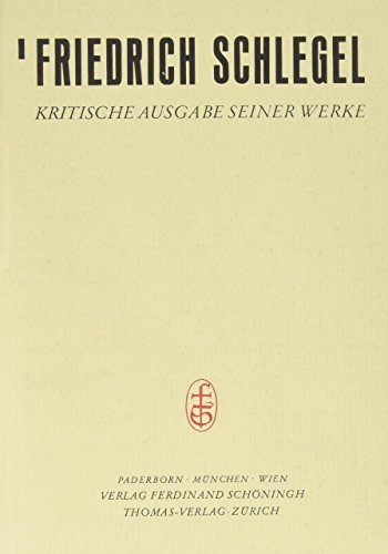 Stock image for Fragmente zur Geschichte und Politik. Erster Teil. Kritische Friedrich-Schlegel-Ausgabe. 20. Bd. for sale by Antiquariat Eule