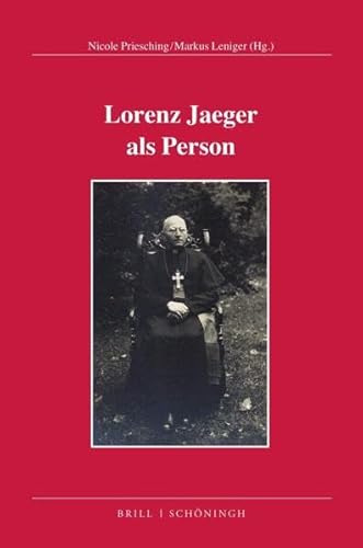Beispielbild fr Lorenz Jaeger als Person (Lorenz Kardinal Jaeger) zum Verkauf von medimops