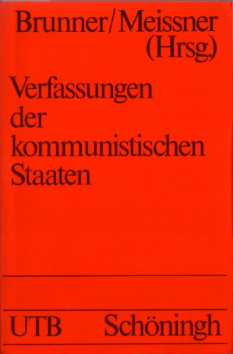 Beispielbild fr Verfassungen der kommunistischen Staaten zum Verkauf von Kultgut