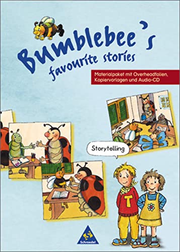 9783507025721: Bumblebee. Bumblebee's favourite stories: Materialpaket: mit Overheadfolien, Kopiervorlagen und Audio-CD