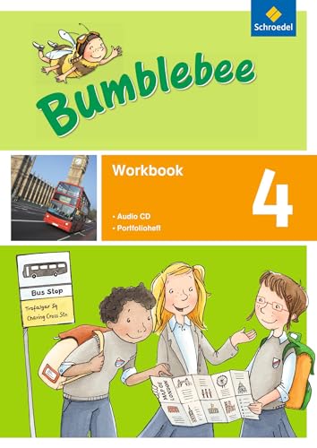 Beispielbild fr Bumblebee 4. Workbook 4 plus Portfolioheft und Pupil's Audio-CD zum Verkauf von Blackwell's