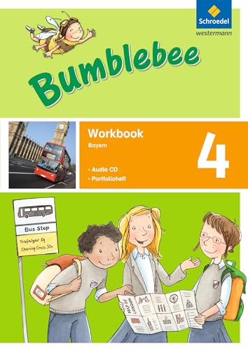 Beispielbild fr Bumblebee 3 + 4: Bumblebee - Ausgabe 2015 fr das 3. / 4. Schuljahr in Bayern: Workbook 4 plus Portfolioheft und Pupil's Audio-CD zum Verkauf von medimops