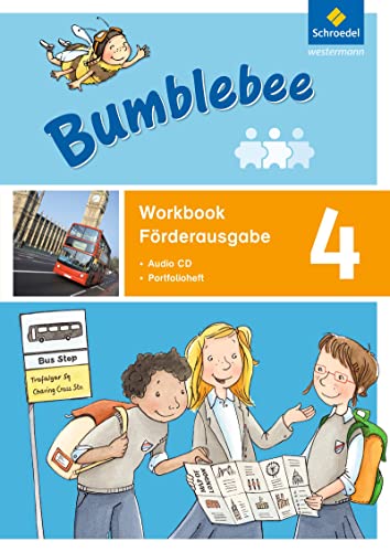 Beispielbild fr Bumblebee 1 - 4: Bumblebee - Ausgabe 2015: Workbook Frderausgabe 4 plus Portfolioheft und Pupil's Audio-CD zum Verkauf von medimops