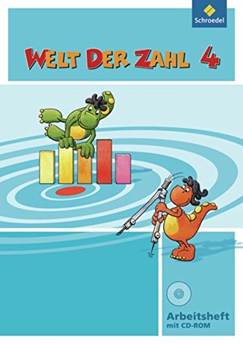 Welt der Zahl 4. Arbeitsheft mit CD-ROM. Nordrhein-Westfalen: Ausgabe 2009 - Hans-Dieter Rinkens