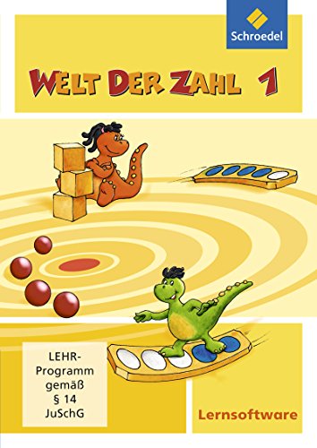 Welt der Zahl - Ausgabe 2009: Lernsoftware 1 (Welt der Zahl Lernsoftware, Band 1) - Schroedel