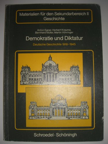 Imagen de archivo de Demokratie und Diktatur a la venta por Versandantiquariat Felix Mcke