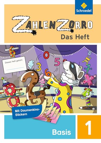 Stock image for Zahlenzorro - Das Heft: Basisheft 1 for sale by medimops