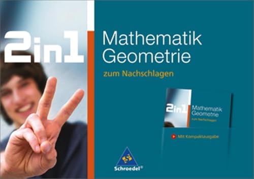 2 in 1 zum Nachschlagen: Mathematik Geometrie: 22291 - Bernd Wurl