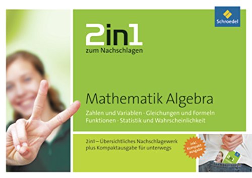 Beispielbild fr 2in1 zum Nachschlagen: Mathematik Algebra zum Verkauf von medimops