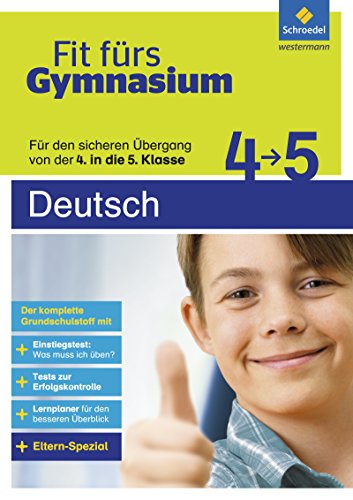 Beispielbild fr Fit frs Gymnasium: bergang 4 / 5 Deutsch zum Verkauf von medimops