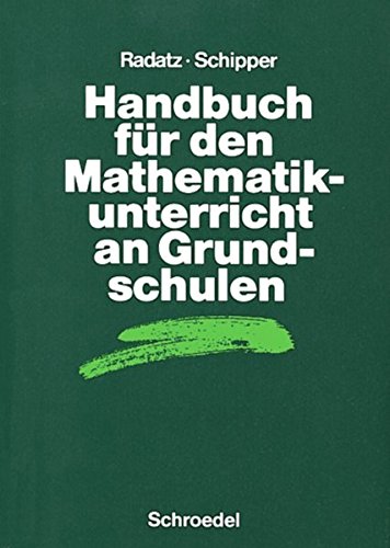 Stock image for Radatz, Handbuch für den Mathematikunterricht an Grundschulen for sale by sonntago DE