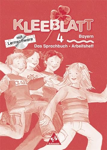 9783507408265: Kleeblatt. Das Lesebuch/Das Sprachbuch 4. Arbeitsheft mit Lernsoftware.