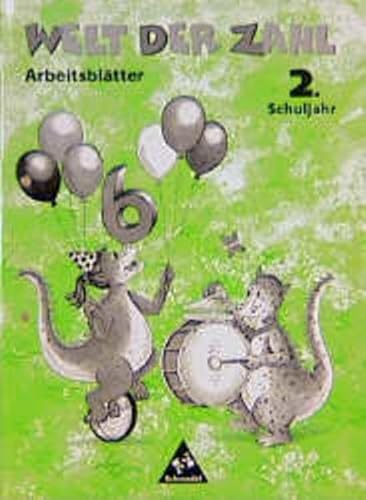 9783507456426: Welt der Zahl - Ausgabe 1998 Ost: Arbeitsheft 2