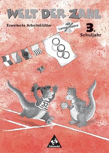 Imagen de archivo de Welt der Zahl - Ausgabe 1998 fr Grundschulen: Welt der Zahl - Ausgabe 1998 fr das 1. - 3. Schuljahr Nord und Berlin: Arbeitsheft 3 mit CD-ROM: Mathematisches Unterrichtswerk fr die Grundschule a la venta por Leserstrahl  (Preise inkl. MwSt.)