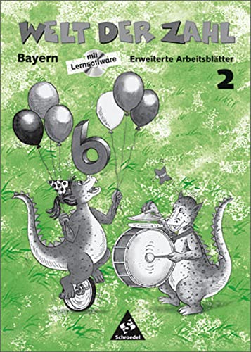 Beispielbild fr Welt der Zahl 2. Erweitertes Arbeitsheft mit CD-ROM. Bayern zum Verkauf von medimops