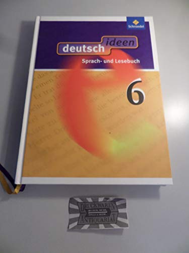 Beispielbild fr deutsch ideen SI - Allgemeine Ausgabe 2010: Schlerband 6: Sekundarstufe 1 - Ausgabe 2010 zum Verkauf von medimops