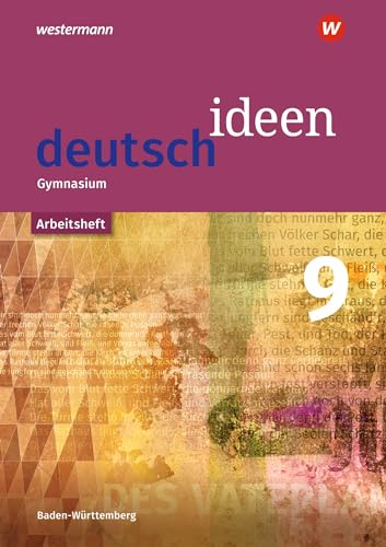 Stock image for deutsch ideen SI 9. Arbeitsheft. Baden-Wrttemberg for sale by GreatBookPrices