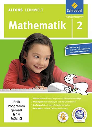 Beispielbild fr Alfons Lernwelt Lernsoftware Mathematik - Ausgabe 2009: Mathematik 2 zum Verkauf von medimops