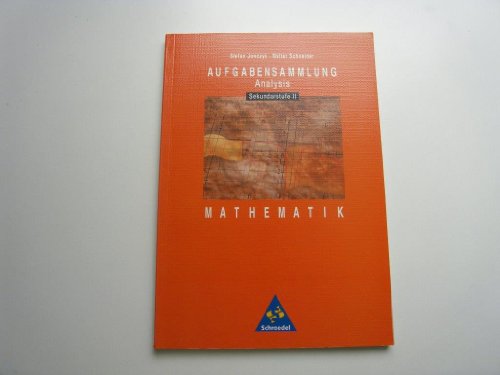Stock image for Aufgabensammlung Analysis, Mathematik Sekundarstufe Ii for sale by Revaluation Books